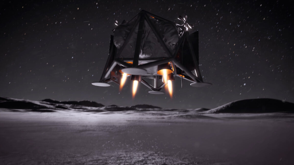 NASA's MoonFall Gets Its Carrier: Firefly's Elytra Passes Design Review to Fly Four Hopping Drones to the Lunar South Pole